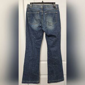 Gap Jeans Women’s 6 (30x32) Long & Lean Stretch Blue Denim Mid Rise Bootcut GUC